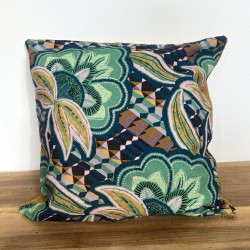 Coussin motifs floraux...